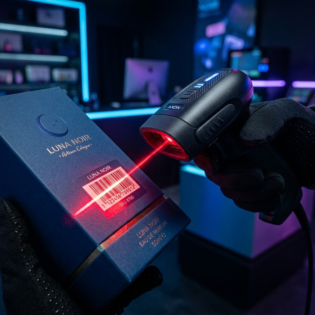Modern Laser Barcode Scanner